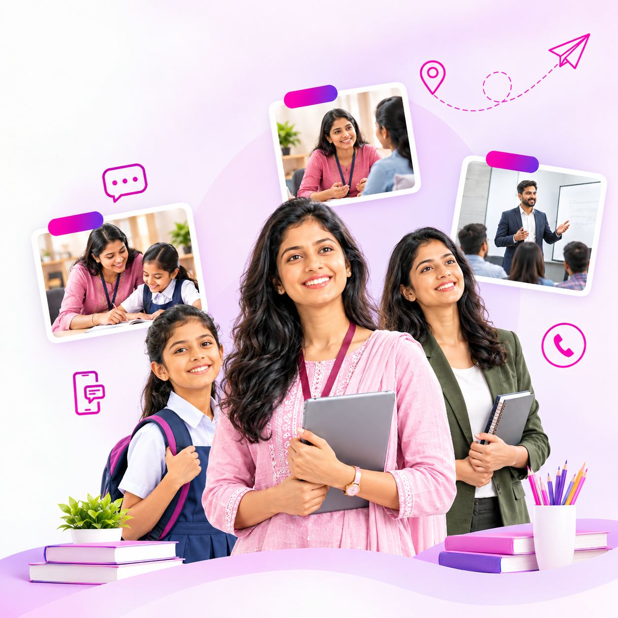 Maaya Academy students