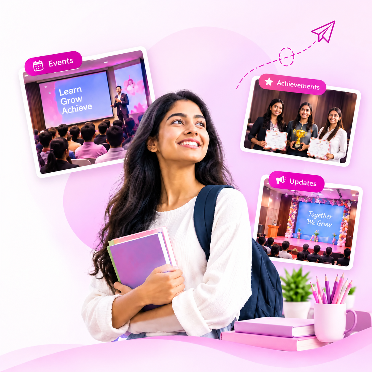 Maaya Academy students